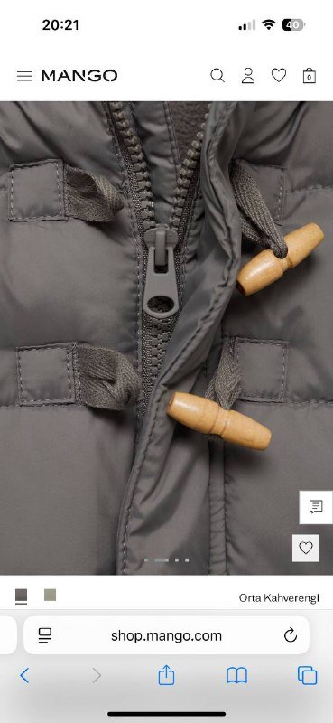 Детская курточка Mango 2-3 года, 98 см 5