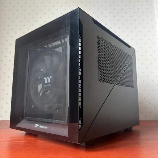 Thermaltake Divider 200 TG კორპუსი, Be Quiet S9 400W კვების ბლოკი