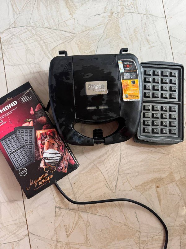 Мультипекарь Redmond вафельница и гриль