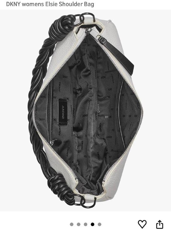 Белая сумка DKNY новая запакованная 3