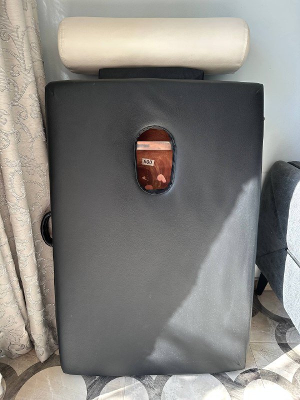 Кушетка для наращивания ресниц с валиком