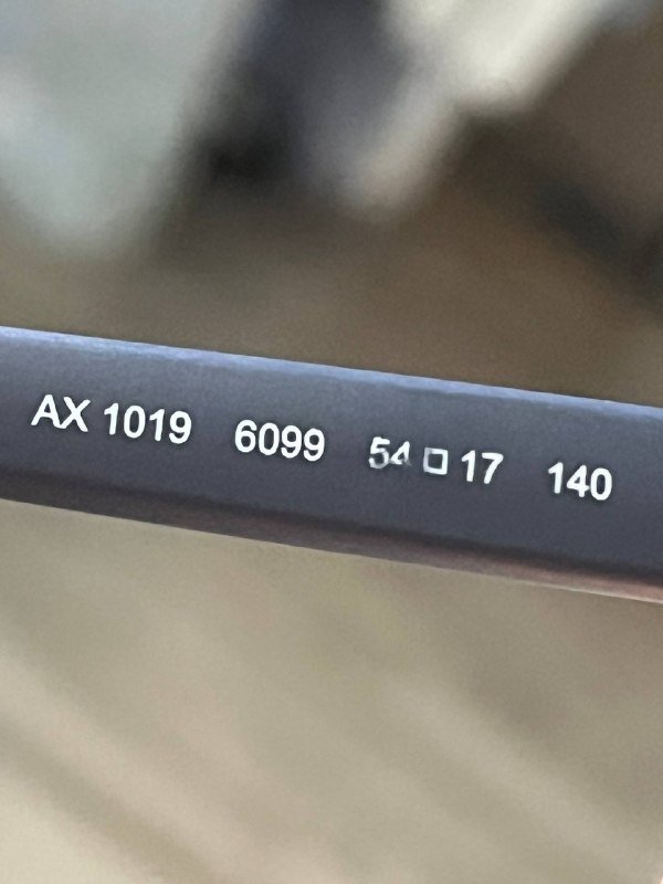 Очки Armani Exchange AX 1019 6099 матовые синие 5