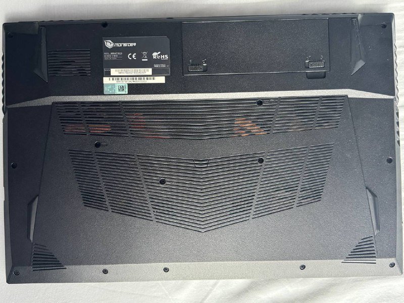 Игровой ноутбук Monster Intel i5 GTX1650 Ti 32ГБ 1ТБ 10