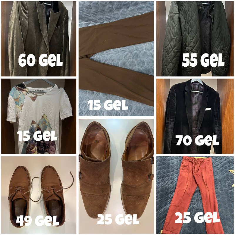 Верхняя одежда, брюки, джинсы, футболки, обувь, аксессуары 3