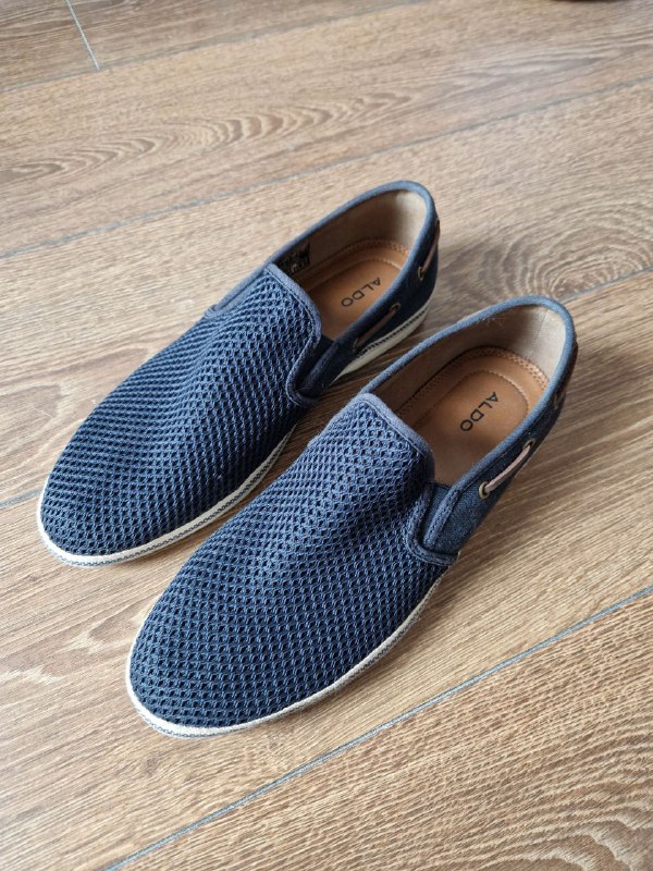 Мужские синие лоферы ALDO размер 41.5-42 2
