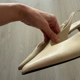 Лосины Oysho со штрипками, туфли Zara 9