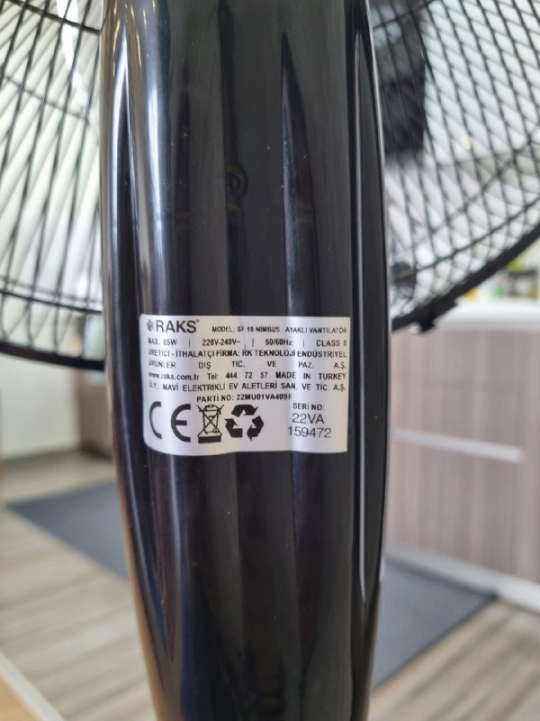 Вентилятор RAKS SF 18 Nimbus 5