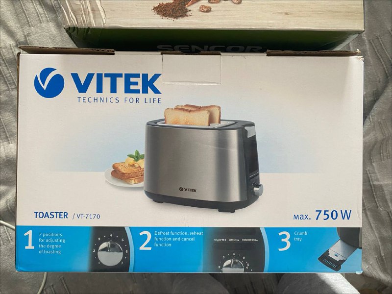 Тостер VITEK 4