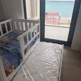 Детская деревянная кровать 140/80 с двумя спальными местами 2