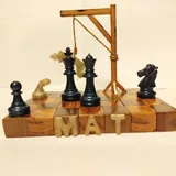 Шахматный сувенир ручной работы 3