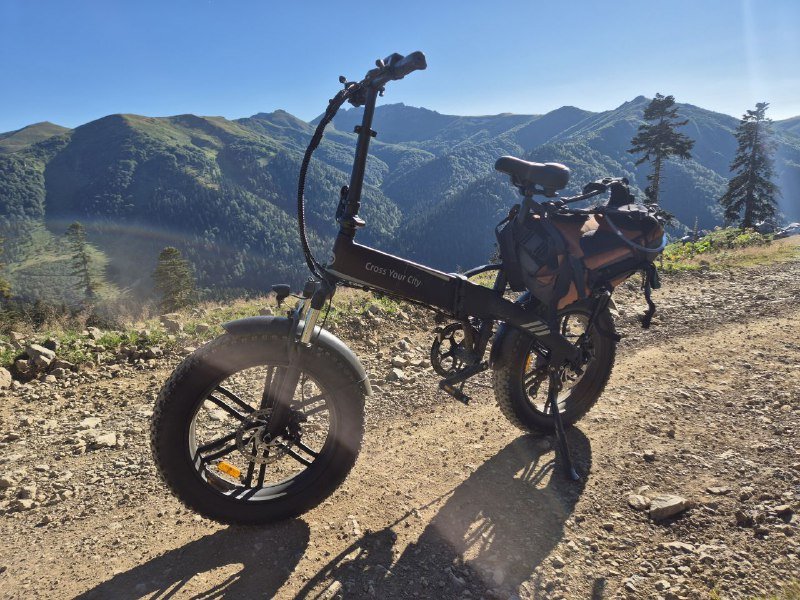 Электро велосипед ADO A20F складной с большой батареей 2