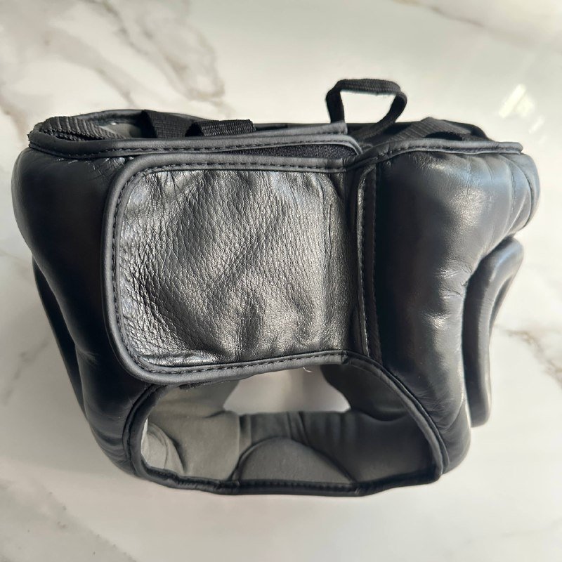 Шлем боксерский KWON из натуральной кожи 3