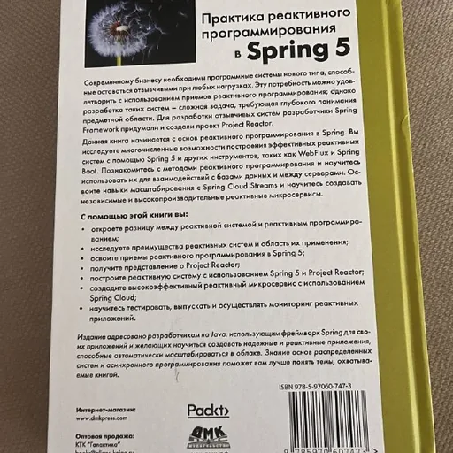 Книга Практика реактивного программирования в Spring 5