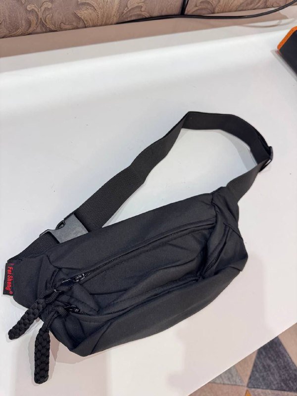 Новая поясная сумка, 2 отдела, длинный ремень