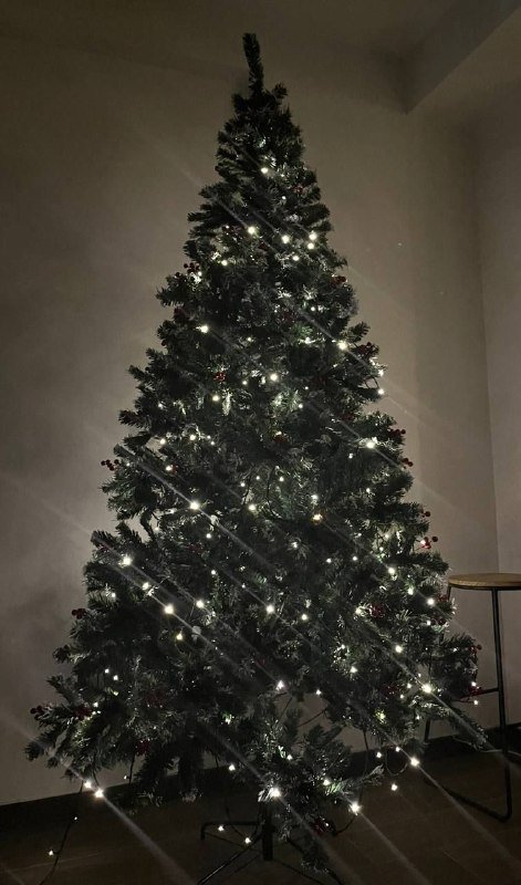 Елка с вишенками 2