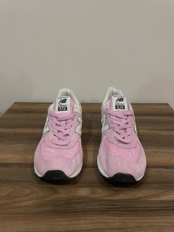 New Balance 574 pink кроссовки женские размер 9 US