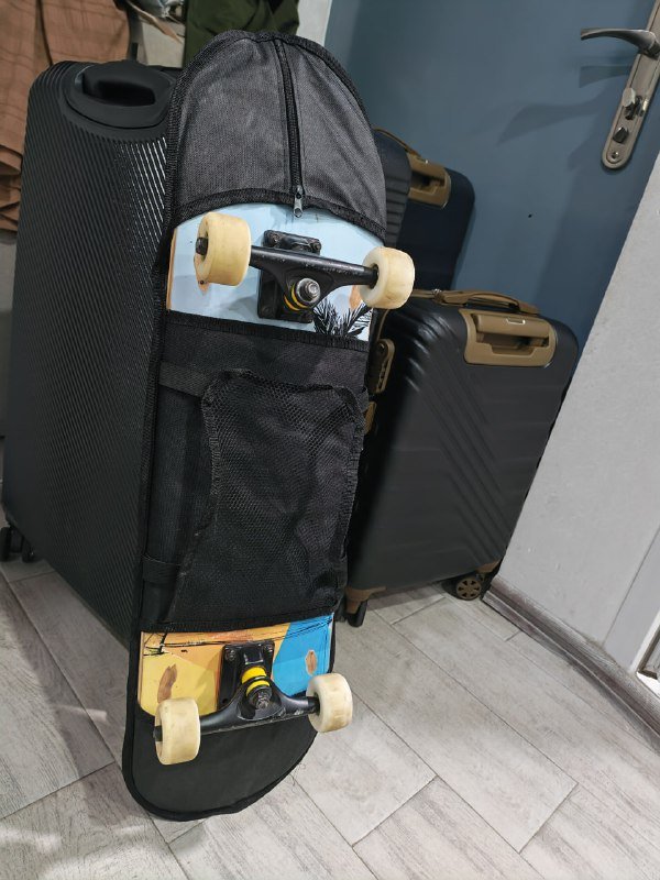 Скейт, Чехол, Ключ, Доп подшипники и колеса 4