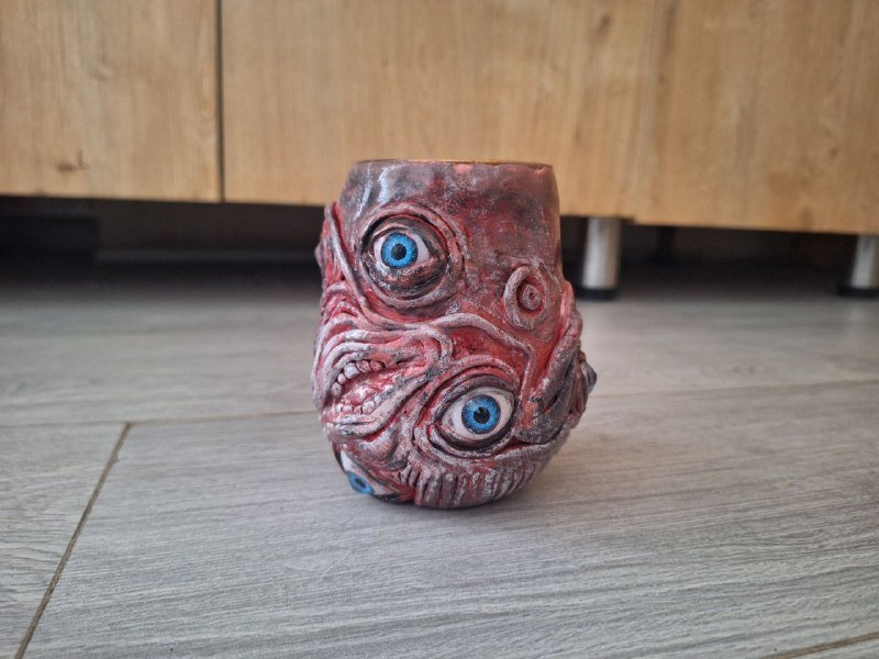 Бокал ручной работы единственный экземпляр