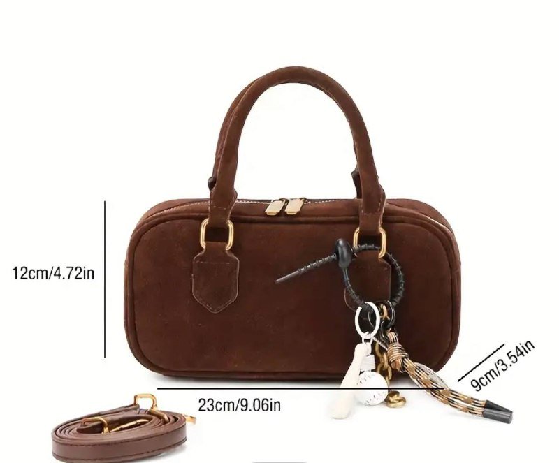 Сумка коричневая, юбка черная, юбка коричневая, сарафан джинсовый, блуза, кардиган 2