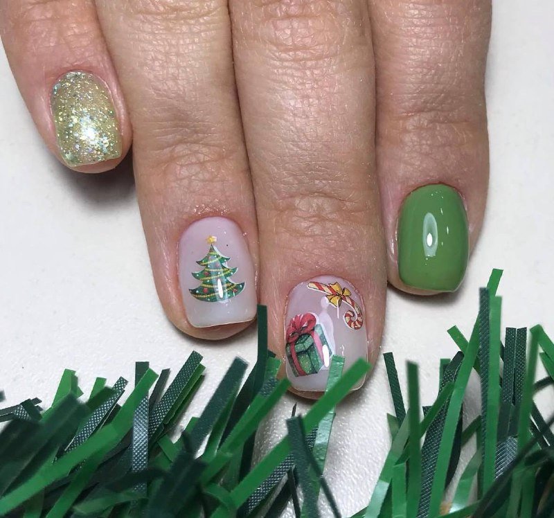 маникюр, педикюр с покрытием, наращивание ногтей 2