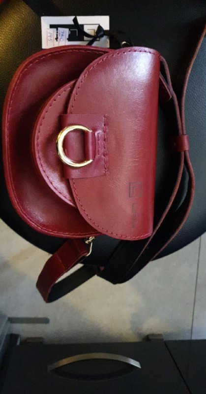 Дизайнерская сумка из натуральной кожи