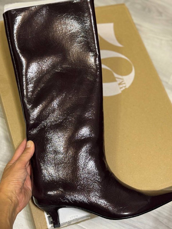 Сапоги Зара 38 размер новые 2