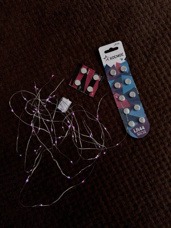 Новогодняя ёлка 90 см, гирлянда-штора, гирлянда на батарейках 5