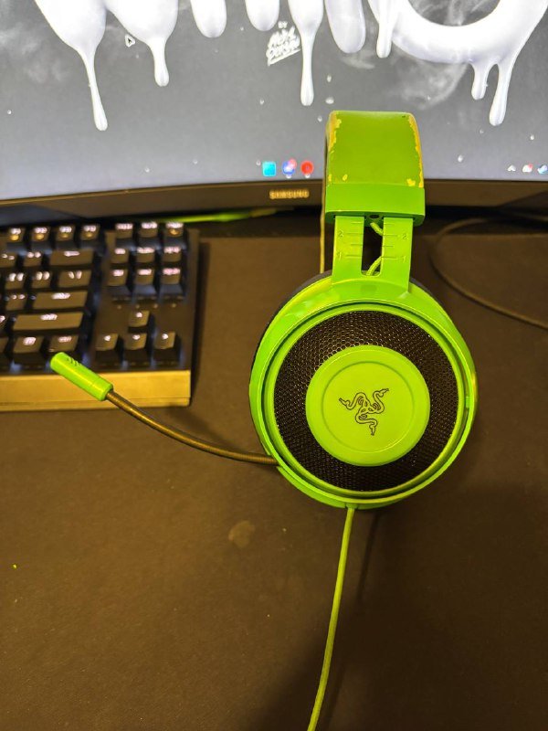 Клавиатура Razer Blackwidow v3 tkl, наушники Razer Kraken 7