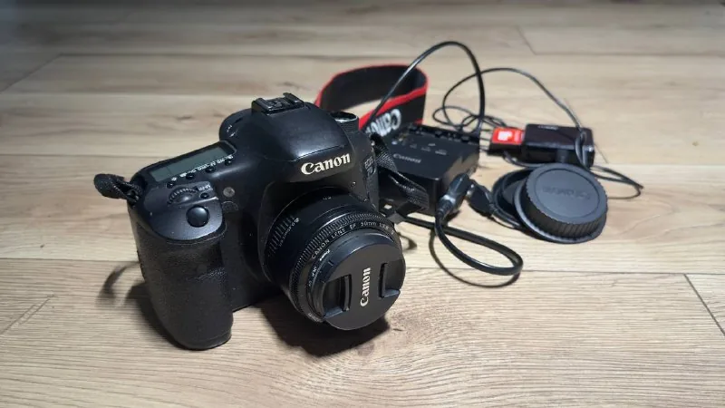 Canon EOS 7D, объектив Canon 50mm 1