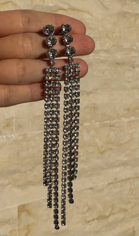 Серьги Isabel Marant с кристаллами 2