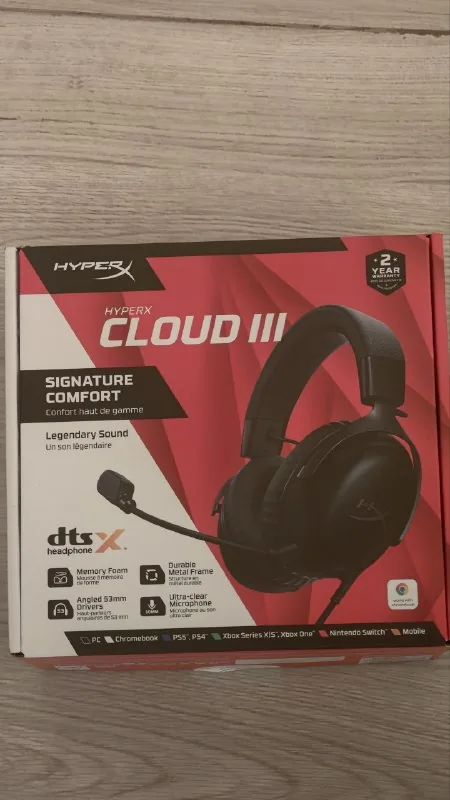 HyperX Cloud III Wired Gaming Headset