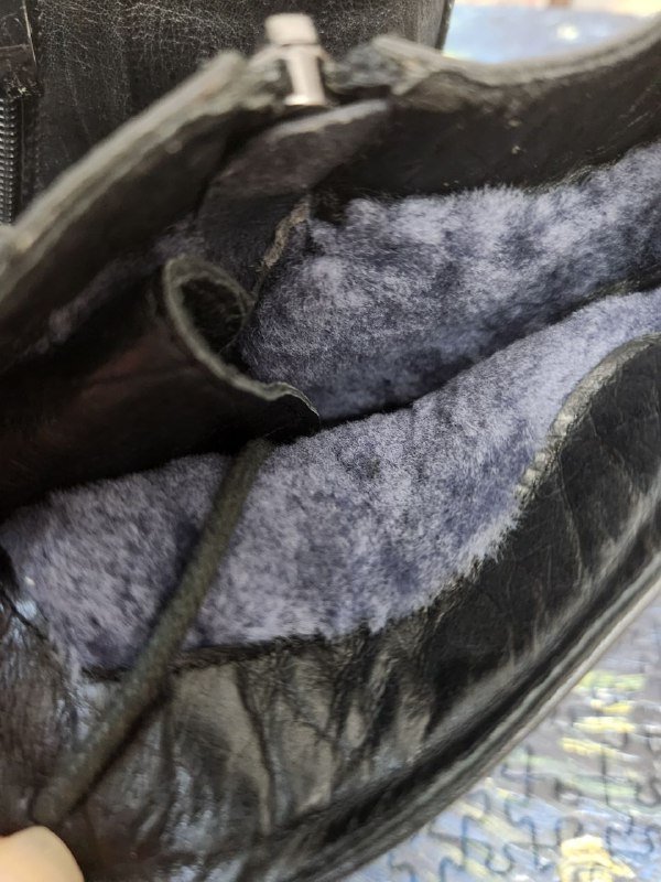 Казаки мужские натуральная кожа и овчина размер 44 3