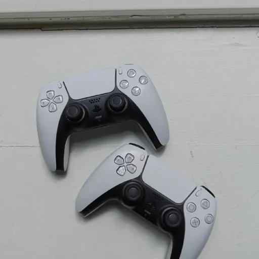 PlayStation 5, два геймпада, коробка