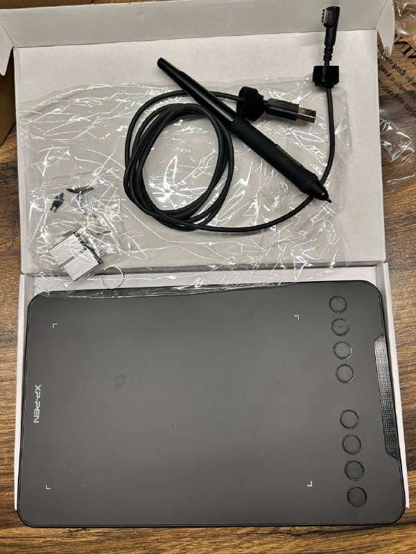 Графический планшет XP-Pen Deco Mini 7 черный 2