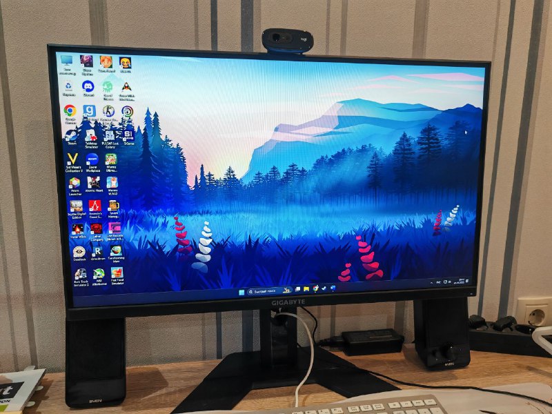 Игровой ПК в сборе, монитор 27" 1080p 144Hz 5