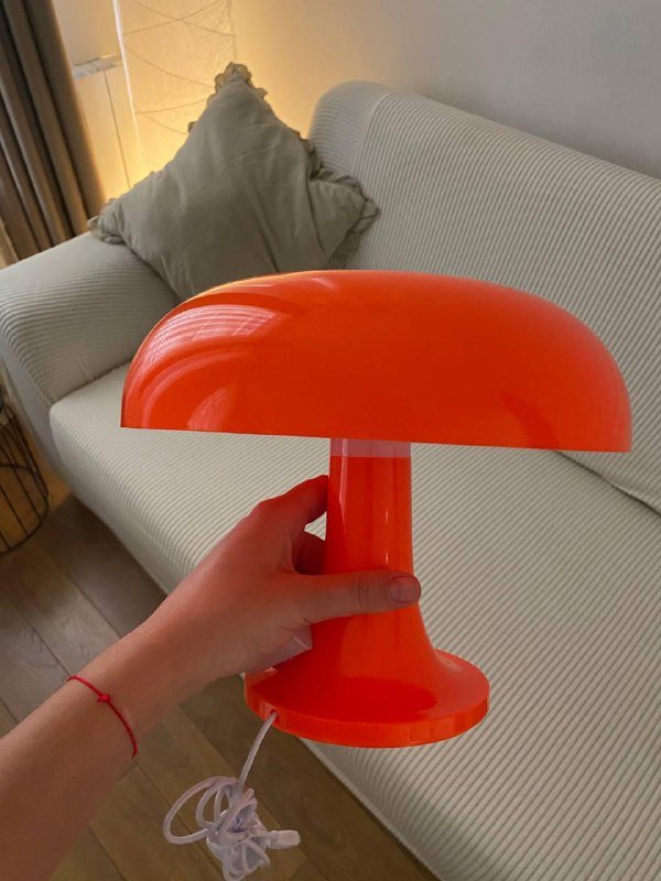 Оранжевая лампа 3 режима света 2