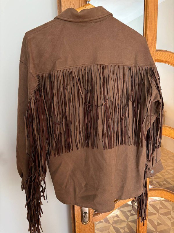 женская полушубка KOTON, косуха замшевая UNKNOWN 3