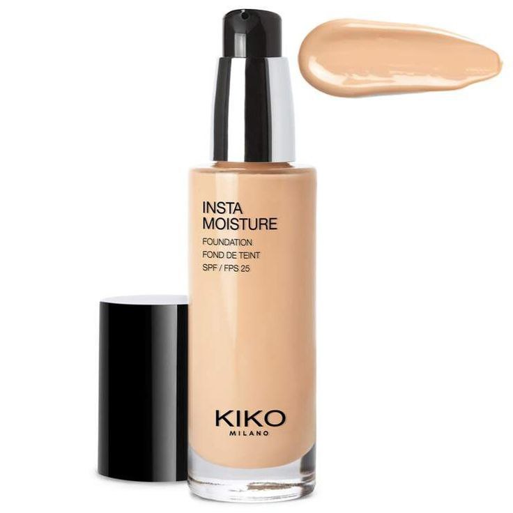 Тональная основа Pupa, тональтный флюид KIKO MILANO