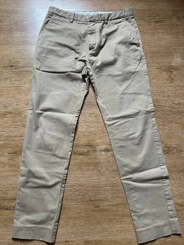 Чиносы мужские бежевые и темно-синие 3