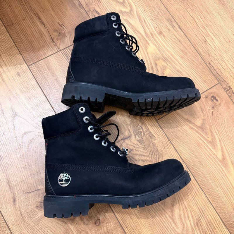 Ботинки Timberland черные мужские 2