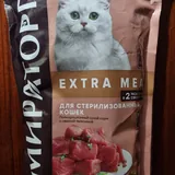 Кошачий корм Мираторг Extra Meat комплектом 3