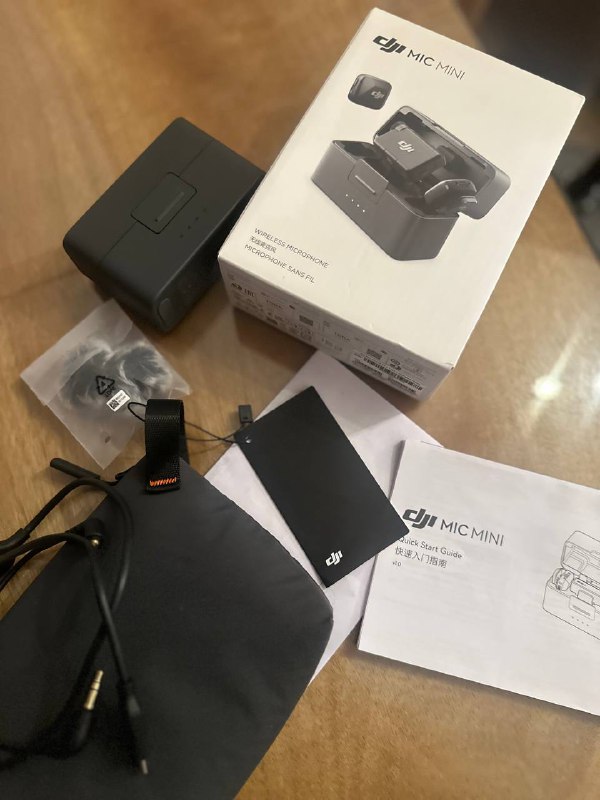 DJI Mic Mini беспроводной петличный микрофон 5