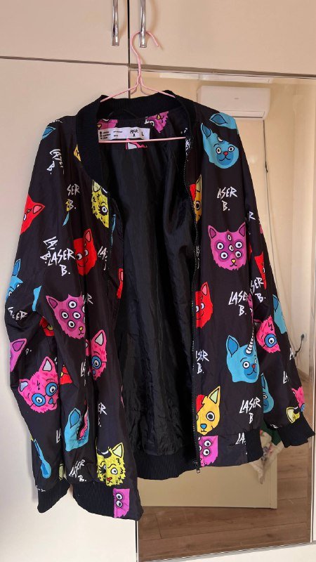 Бомбер Lazer B размер L оверсайз