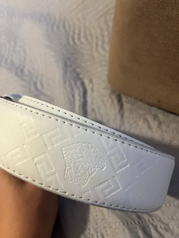 Белый ремень Versace 120 см 1
