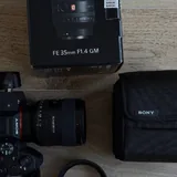 Sony 35 mm 1.4 GM объектив 1