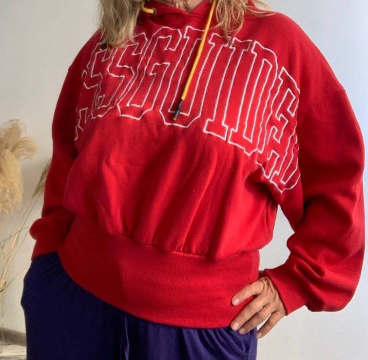 Стильное красное худи Missguided