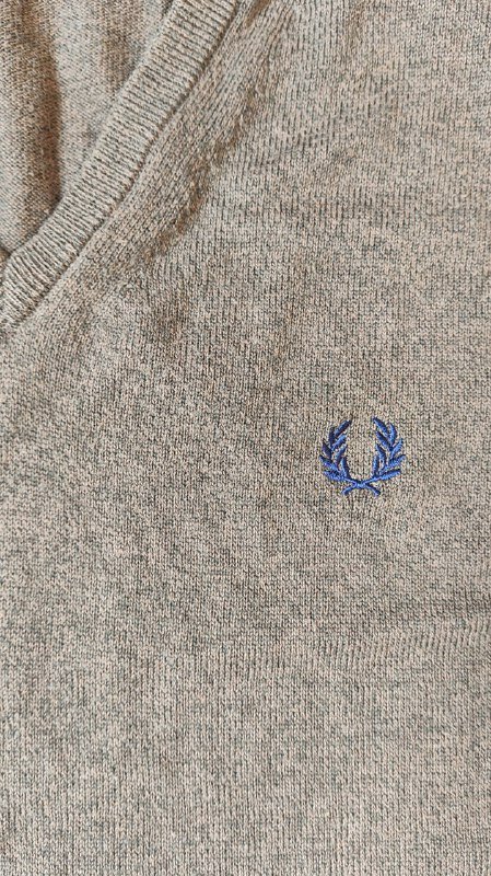 Джемпер Fred Perry из шерсти мериноса и хлопка 2