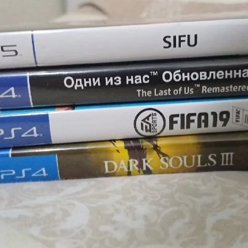 Диски PS5, PS4
