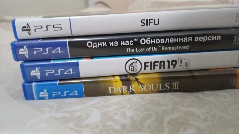 Диски PS5, PS4