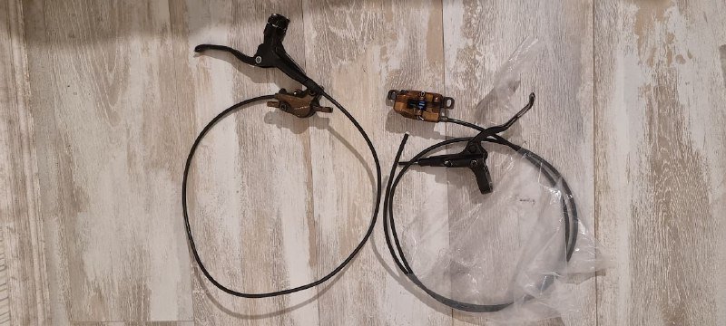 Касета, вынос, передний и задний тормоз велосипеда 4